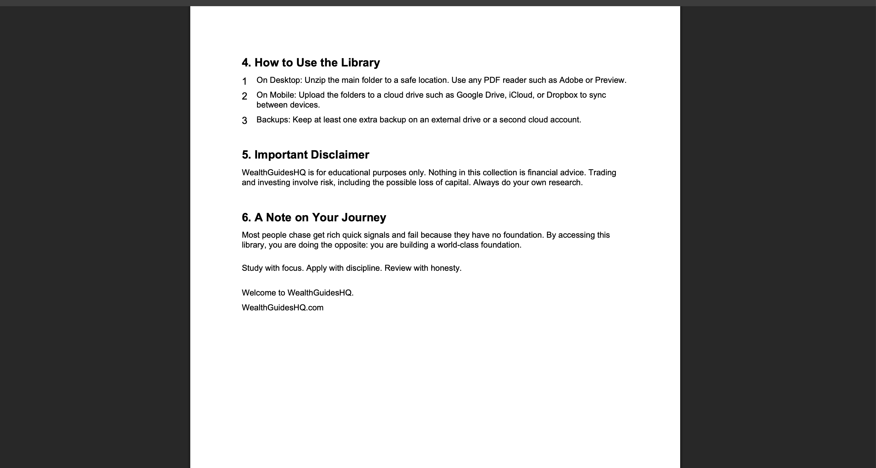 Starter Guide Page 4